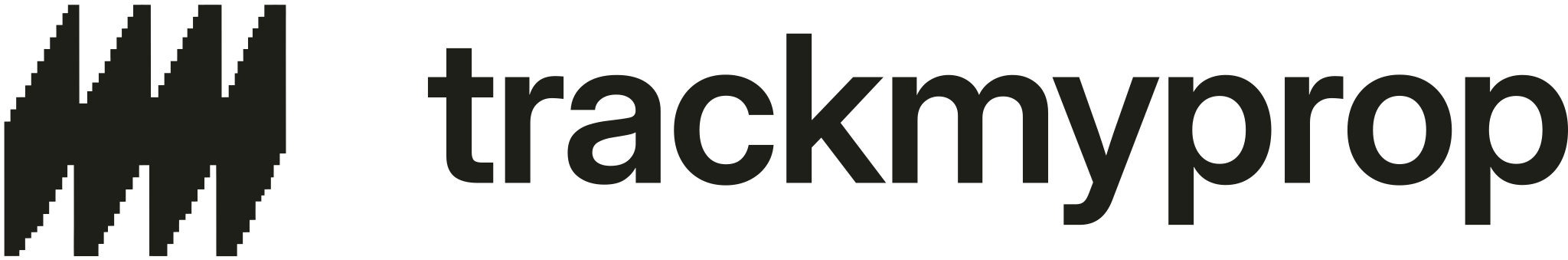 trackmyprop mark and wordmark lockup